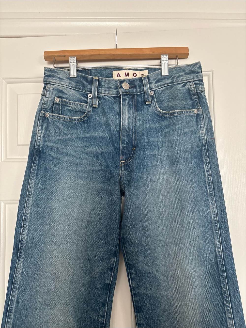 AMO Denim Robbie Jean NWOT✨Sz 27 (15” waist) - Picture 6 of 11